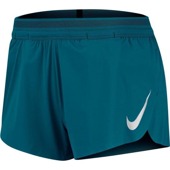 Nike AeroSwift Bright Spruce Women’s Running Short - Picture 1 of 6